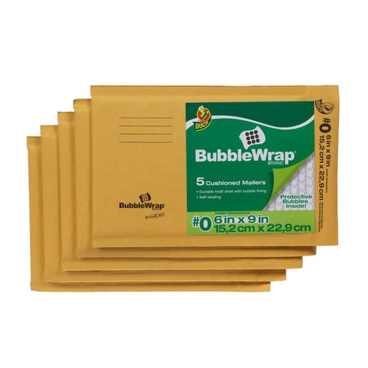 ENVELOPE PADDED 6X9"" PK5