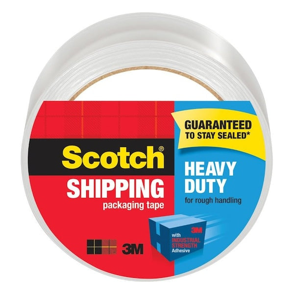 Scotch 1.88 in. W X 54.6 yd L Heavy Duty Packaging Tape