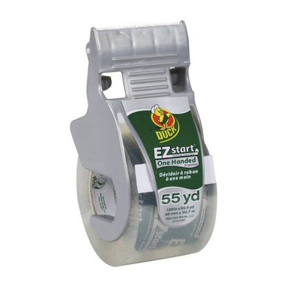 Duck EZ Start 1.88 in. W X 55 yd L Heavy-Duty Packaging Tape with Dispenser
