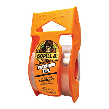 Gorilla 1.88 in. W X 25 yd L Heavy-Duty Packaging Tape with Dispenser