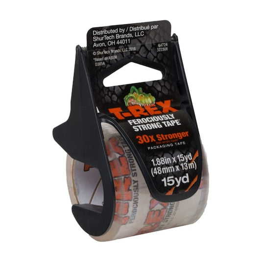 1.88 in. W X 15 yd L Heavy Duty Packaging Tape Clear