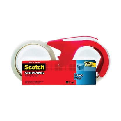 3M Scotch 1.88 in. W X 38.2 yd L Heavy-Duty Packaging Tape with Dispenser