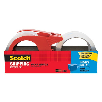 3M Scotch 1.88 in. W X 38.2 yd L Heavy-Duty Packaging Tape with Dispenser