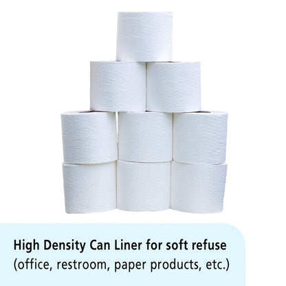 HDPE ProPerformance Coreless Bags 60 Gallon Bags Case of 200 bags, 200PK