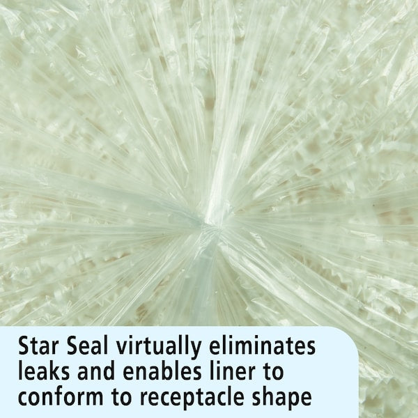 LLDPE ProPerformance Coreless Bags 33 Gallon Bags Case of 125 bags, 125PK