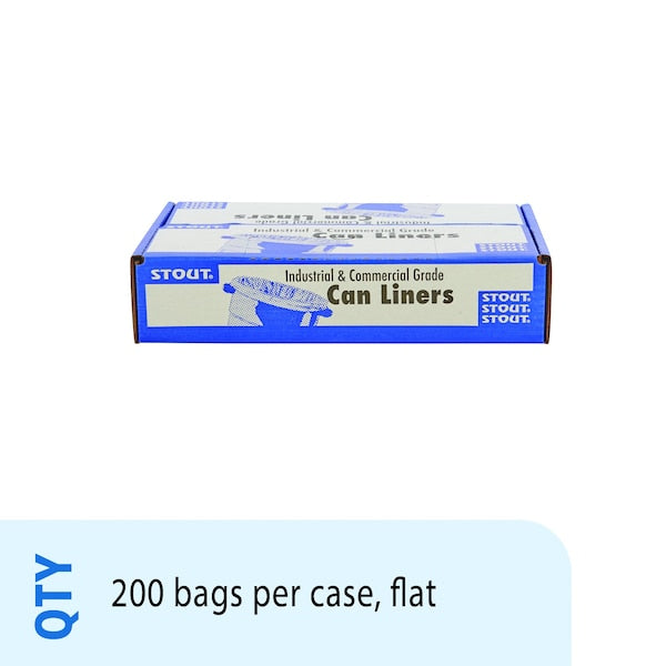 LLDPE ProPerformance Coreless Bags 60 Gallon Bags Case of 200 bags, 200PK