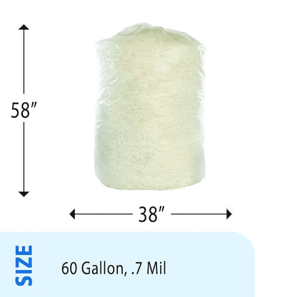 LLDPE ProPerformance Coreless Bags 60 Gallon Bags Case of 200 bags, 200PK