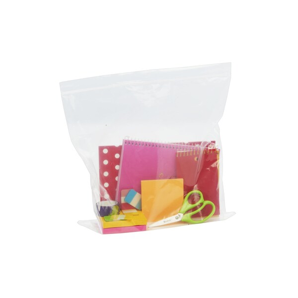Clear Resealable Zipper Seal Storage Bags 12 x 12 Case of 500 Bags, 500PK