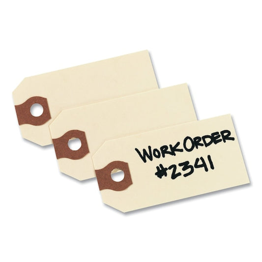 Unstrung Shipping Tags, 11.5 pt. Stock, 2.75 x 1.38, Manila, 1000PK
