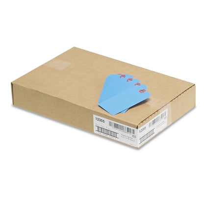 Unstrung Shipping Tags, 11.5 pt. Stock, 4.75 x 2.38, Blue, 1000PK