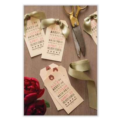 Double Wired Shipping Tags, 11.5 pt. Stock, 4.25 x 2.13, Manila, 1000PK
