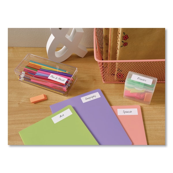 Easy Peel White Address Labels w/ Sure Feed Technology, Laser Printers, 1 x 2.63, White, 3000PK