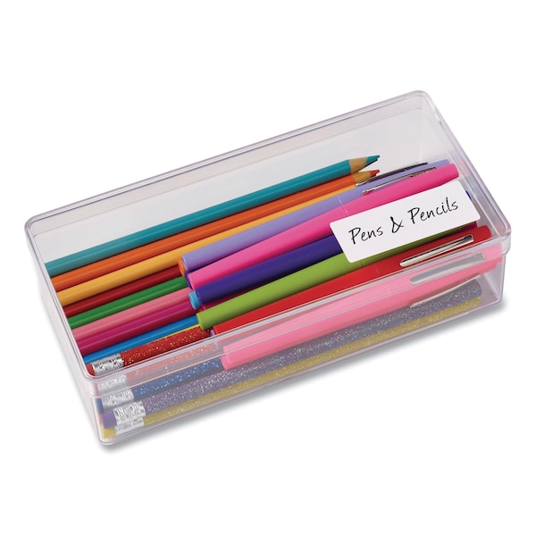 Easy Peel White Address Labels, Inkjet Printers, 1 x 4, White, PK500