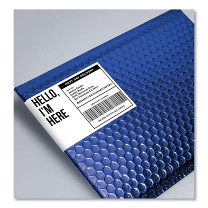 TrueBlock-« White Shipping Labels, 4UP, Pk100