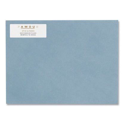 Easy Peel White Address Label w/Sure Feed, Inkjet, 0.66x1.75, PK1500