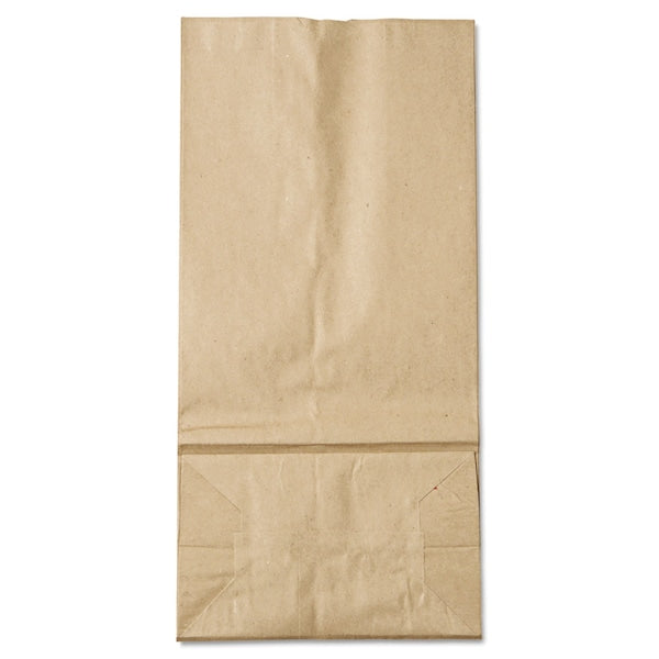 Paper Bags, 40 lbs Cap., #16, 7.75"w x 4.81"d x 16"h, Kraft, PK500