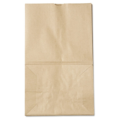 Paper Bags, 40 lbs Cap, #20 Squat, 8.25"Wx5.94"Dx13.38"H, Kraft, PK500