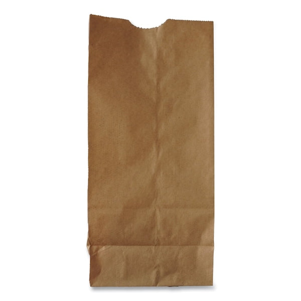 Grocery Paper Bags, 35 lb Capacity, 6, 6 x 363 x 1106, Kraft, 500PK