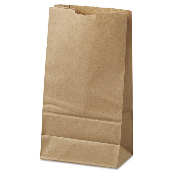 Grocery Paper Bags, 35 lb Capacity, 6, 6 x 363 x 1106, Kraft, 500PK