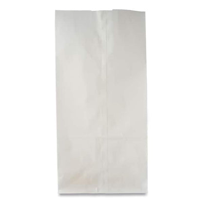 Paper Bags, 30 lbs Cap., #2, 4.31"w x 2.44"d x 7.88"h, White, PK500