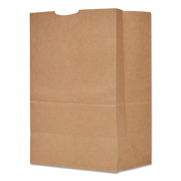 Paper Bags, 75 lbs Cap., 1/6 BBL, 12"w x 7"d x 17"h, Kraft, PK400