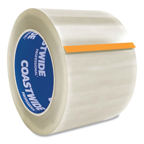 Industrial Packing Tape, 3" Core, 2.1 mil, 3" x 110 yds, Clear, 24PK