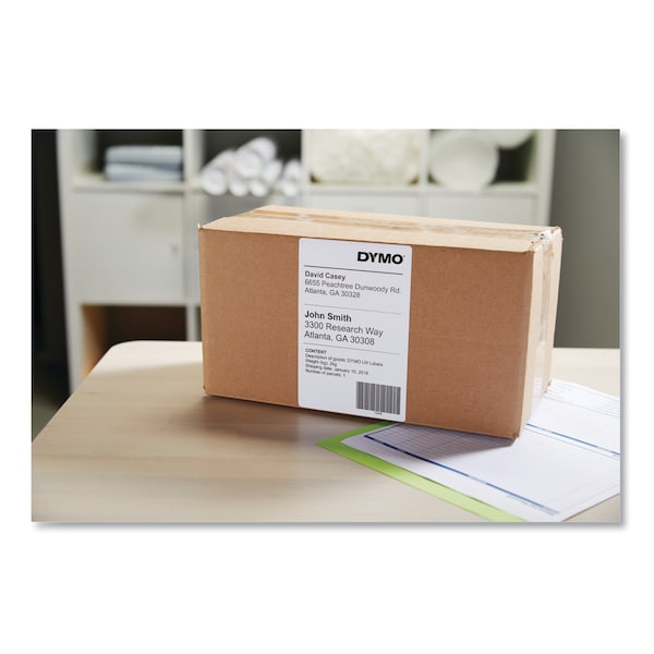 LW Extra-Large Shipping Labels, 4" x 6", White, 220/Roll, PK10