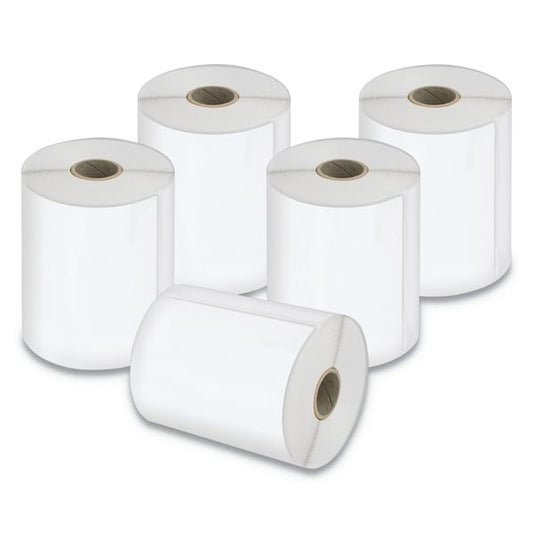 LW Extra-Large Shipping Labels, 4" x 6", White, 220/Roll, PK5