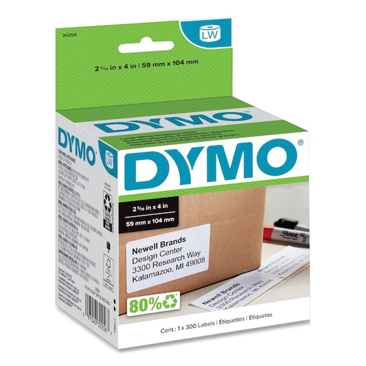 LabelWriter Shipping Labels, 2.31 in. x 4 in., White, 300 Labels/Roll