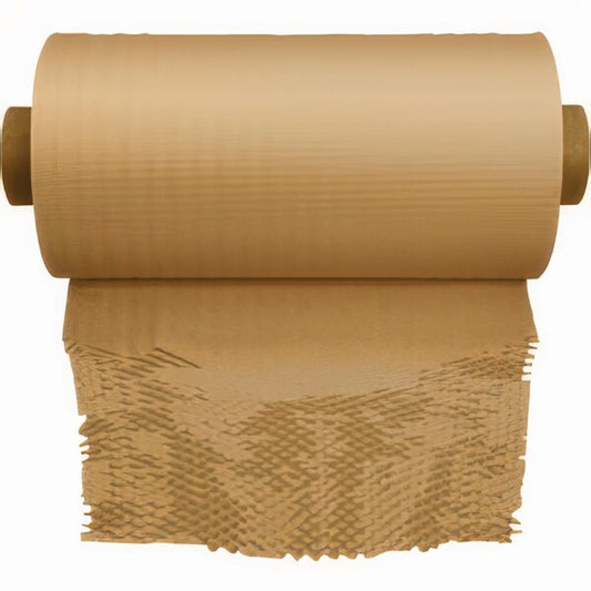 HexcelWrap Kraft Paper Cushioning Roll, 15.25 in. x 840 ft, Brown Kraft