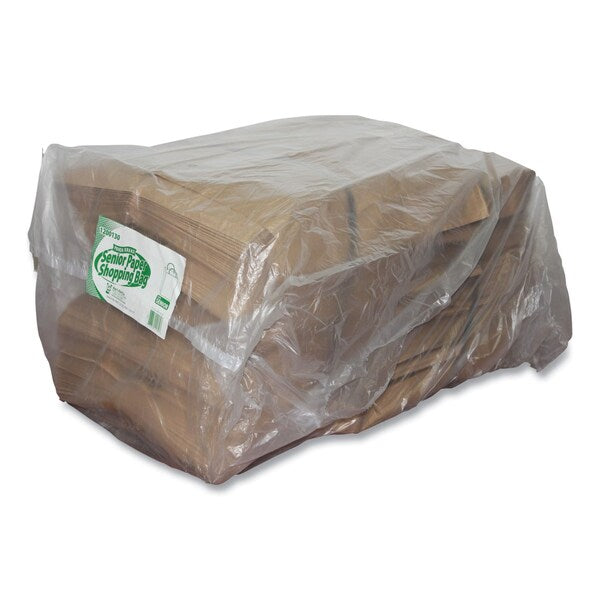 Kraft Paper Bags, Natural Kraft Flat Handles, 13" x 7" x 17", Natural, PK250