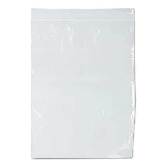 Zippit Resealable Bags, 2 mil, 9" x 12", Clear, PK1000