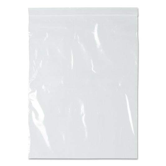 Zippit Resealable Bags, 2 mil, 10" x 13", Clear, PK1000