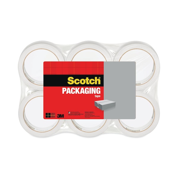 Packaging Tape, Lightweight, PK6