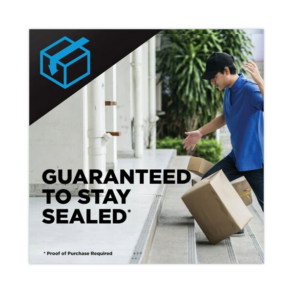 Packaging Tape Dispenser with Two Rolls of Tape, 1.88 x 54.6yds