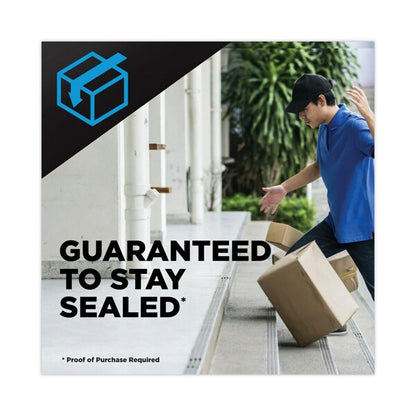 Packaging Tape Dispenser with Two Rolls of Tape, 1.88 x 54.6yds