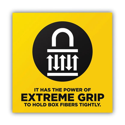 Box Lock Shipping Packaging Tape, 3 in. Core, 1.88 in. x 54.6 yds, Clear, PK3, 3PK