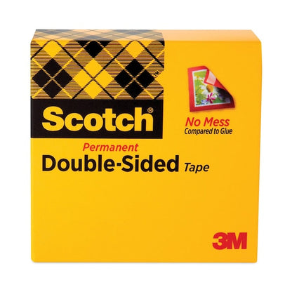 Double Sided Tape, 1/2 x 900 in.