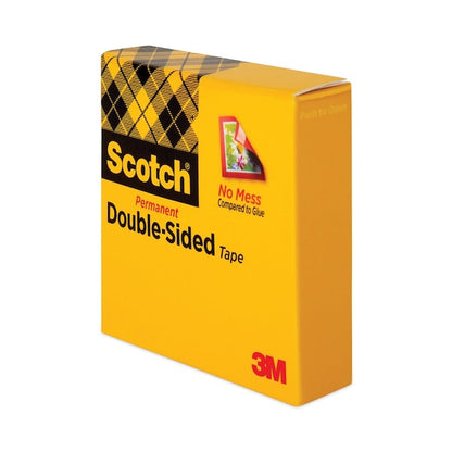 Double Sided Tape, 1/2 x 900 in.