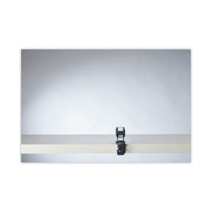 Clip Dispenser, 1in Core, Charcoal, Plus 12 Tape Rolls 3/4x1000, PK12