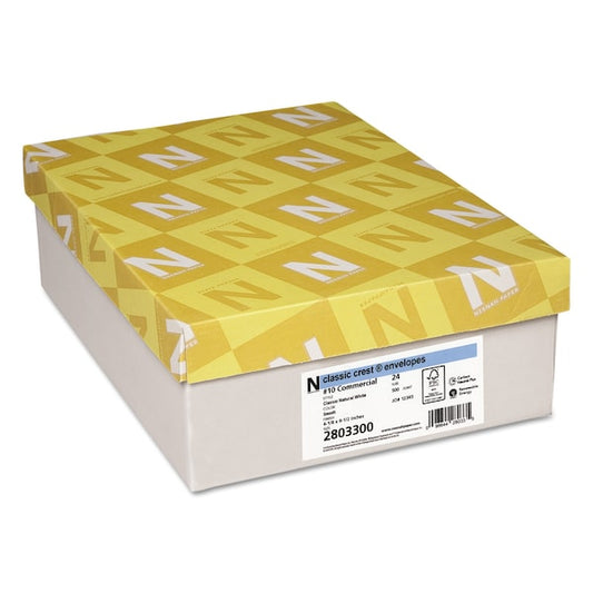 Envelope, NaturalWhite, 500/, PK500