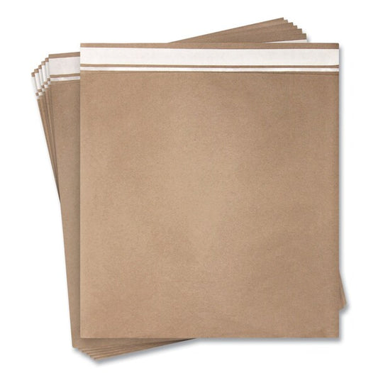 Expandable Mailer, Self-Adhesive Closure, 13.5 x 15.37 x 2.5, Kraft, 250PK