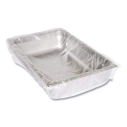 Steam Pan Liners With Twist Ties, For 1/2 Pan Sized Steam Pans, 0.02 mil, 17in. x 23.5in., 250PK