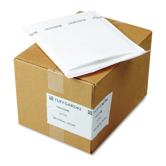Mailer, Self-Seal, 8-1/2 x 12in, White, PK25