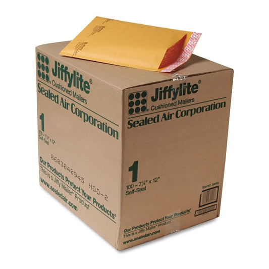 Mailer, 7-1/4 x 12 in., Gold Brown, PK100
