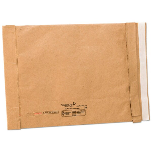 Padded Mailer, #5, Paper Lining, Self-Adhesive, 10.5x16, Kraft, PK25