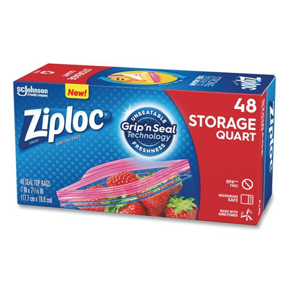 Zipper Lock, 9.63" W, 1.75 mil Thick, Clear