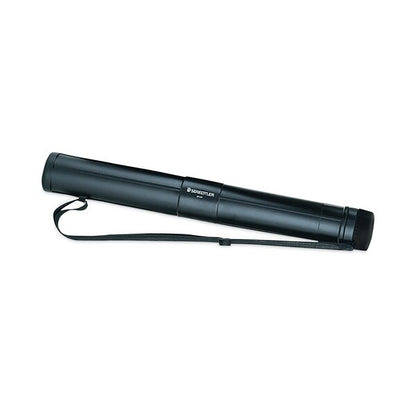 Telescopic Art Tube, 28" to 49" Long, 3" Diameter, Black