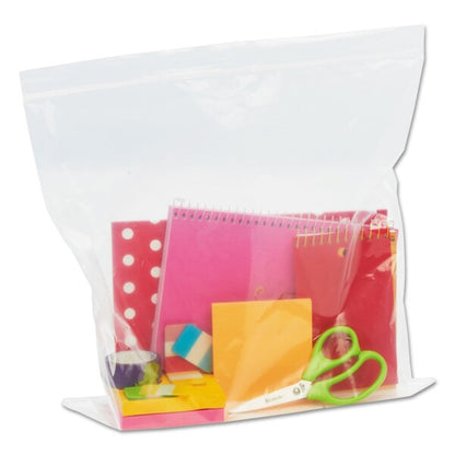 Seal Closure Bags, 2 mil, 12" x 12", Clear, PK500