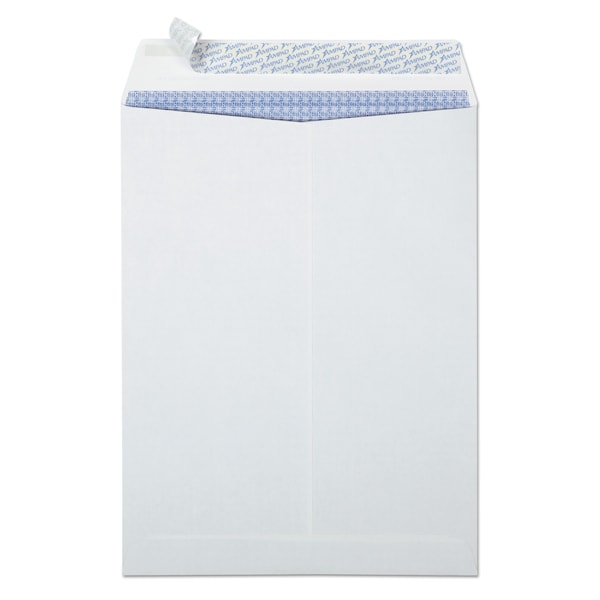 Gold Fibre Fastrip White Catalog Envelope, #10 1/2, 9 x 12, PK100